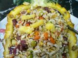 香肠菠萝饭