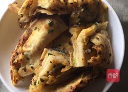 腊肉小葱千层饼的做法图解8