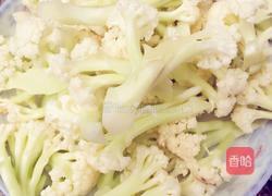 花菜炒肉的做法图解2
