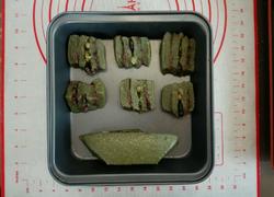 面包机低糖艾草糯米糕(全糯米青团双豆馅)
