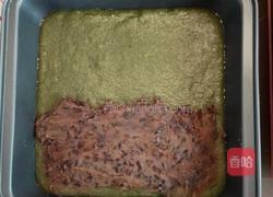 面包机低糖艾草糯米糕(全糯米青团双豆馅)的做法图解10