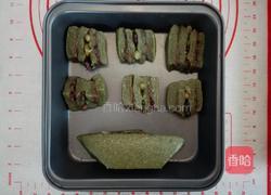 面包机低糖艾草糯米糕(全糯米青团双豆馅)的做法图解14