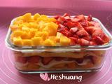 千层水果盒子蛋糕