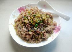 酸豆角炒肉末