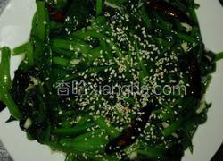 芝麻拌菠菜