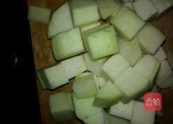 条脊烧炖茄块的做法图解3