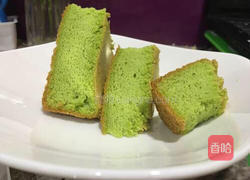 菠菜戚风蛋糕的做法图解13