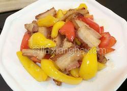 彩椒炒烧肉