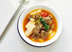 番茄豆腐牛肉