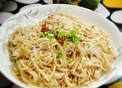 芝麻酱葱油拌面