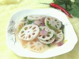 洋葱炒莲藕