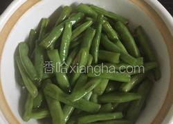 蒜头炒四季豆