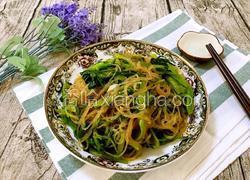 椒油菠菜拌粉丝