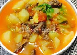 土豆番茄炖牛肉
