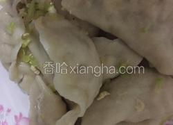 鸡蛋虾皮西葫芦水饺