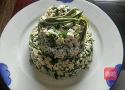 香椿拌豆腐的做法图解4