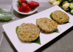 香煎豆腐香椿饼