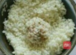 香菇糯米丸子的做法图解4