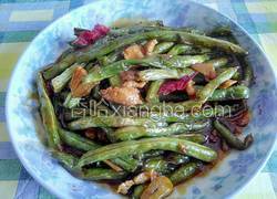 家常红烧豆角