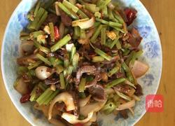 炒鸡杂的做法图解5