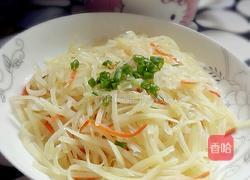 清炒胡萝卜土豆丝的做法图解6