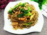 炒绿豆面