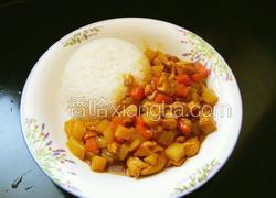 鸡肉咖喱饭