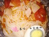 番茄火腿米线（简易版）的做法[图]