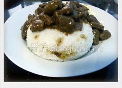 香喷喷的牛肉（牛排）盖浇饭