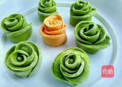 绿色蔬菜花卷的做法图解12