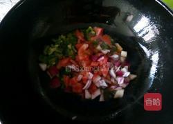 鲜虾芝士五彩焗饭的做法图解6
