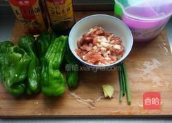 青椒肉丝的做法图解1