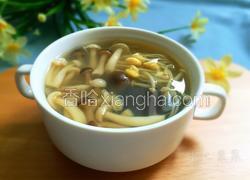 什锦菌菇豆嘴汤