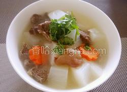 原汁牛肉炖萝卜