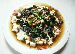 凉拌皮蛋豆腐
