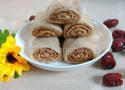 老婆专享美食之红枣花卷