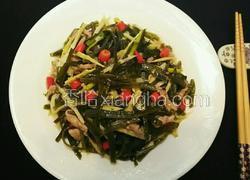 春笋肉丝炒海带