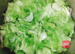 手撕包菜的做法图解4