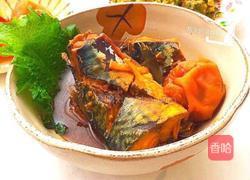 梅干味噌煮青花鱼（鲐鲅鱼）的做法图解8