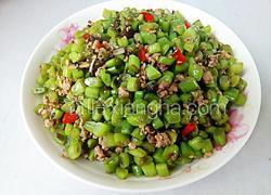 橄榄菜四季豆