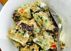 五谷杂粮肉沫蛋饼饭
