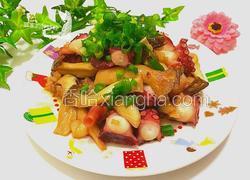 蒜香杏鲍菇章鱼