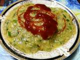 菠萝蒜汁豆腐