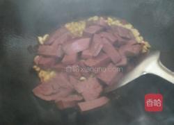 青菜红烧毛血旺的做法图解4