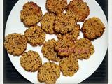 高纤麦片黑芝麻饼干的做法[图]