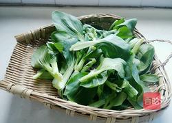 香菇青菜的做法图解2