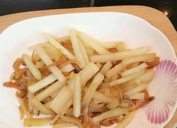 虾仁炒芥菜头