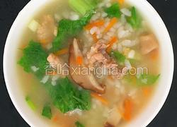 香菇滑鸡粥