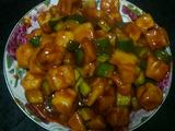 菠萝咕噜小油豆腐