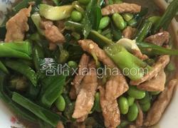 尖椒青豆炒猪肉